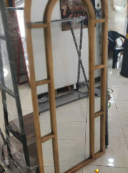 Alternative view of آینه قاب پنجره ای چوبی