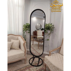 Alternative view of آینه کپسولی پایه‌دار قاب فلزی