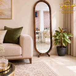 آینه قدی بیضی پایه خرگوشی
