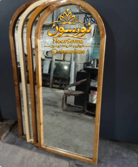 آینه گنبدی قاب چوبی - Image 2